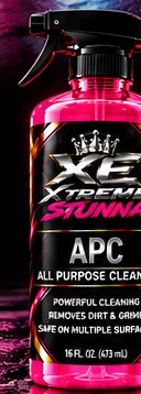 XTREME STUNNA product bottle concept 1